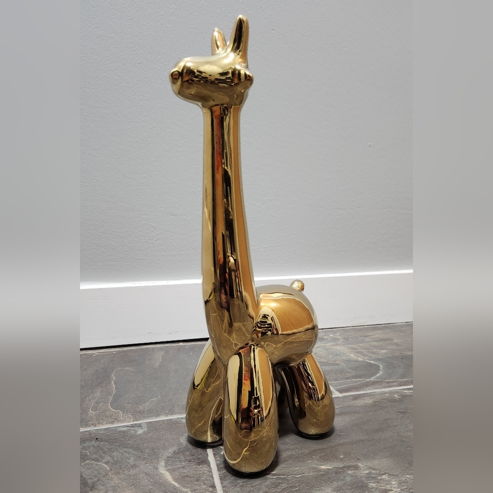 Ceramic Giraffe Sculpture